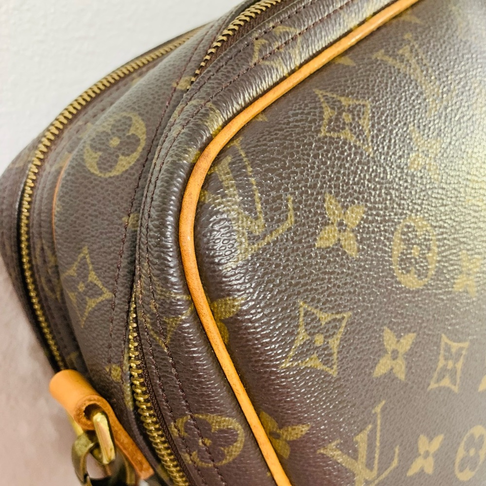 Authentic Louis Vuitton Reporter PM Monogram Upcycled- Vintage Boho Bags - Picture 7 of 16